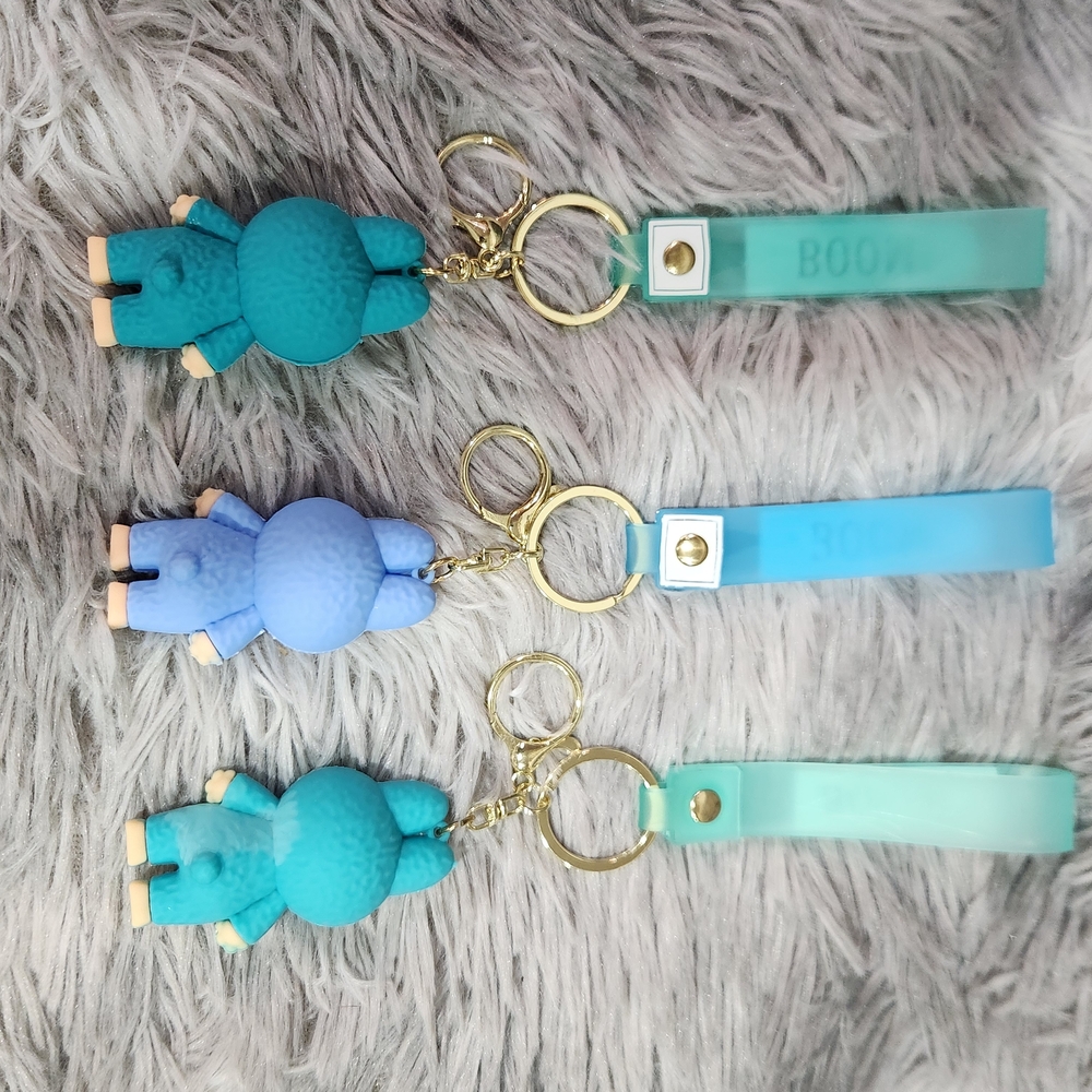 Keychain - Blue Or Teal - Picture 3 of 5